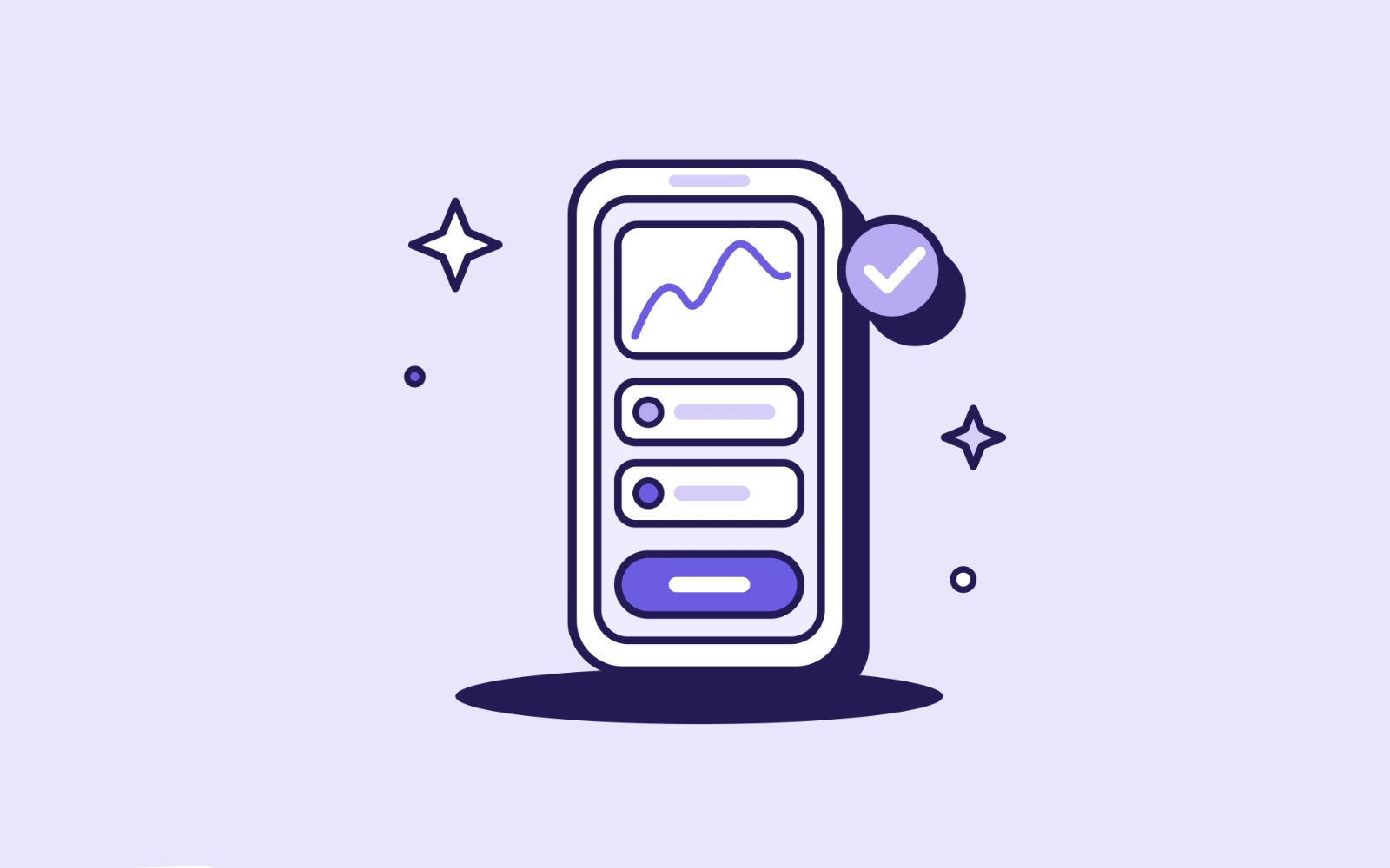 PeptideApp dose log and medication level chart
